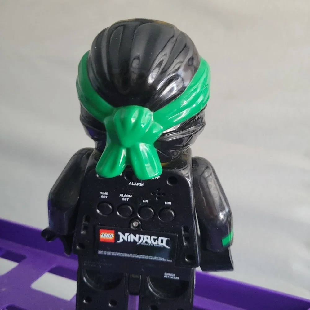 LEGO Ninjago Cole Light Up Digital Alarm Clock 9.5